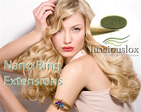 Sick of tape hair extensions and messy glue - Then try our nano hair ...