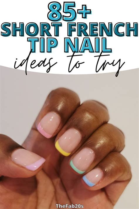 85+ Short French Tip Nails That Are Chic & Timeless! - TheFab20s ...