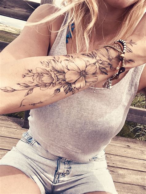 Boho Tattoos, Girl Arm Tattoos, Girls With Sleeve Tattoos, Body Art
