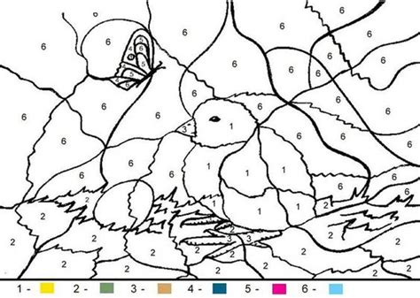 Adult Color By Numbers - Best Coloring Pages For Kids