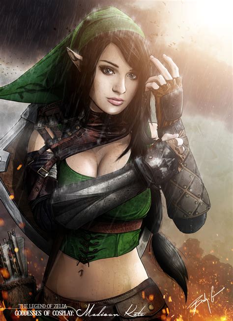 ArtStation - The Legend of Zelda - Goddesses of Cosplay: Madison Kate