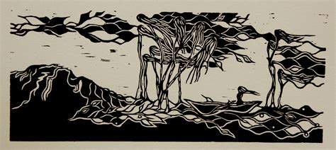 Woodcut - Celina Paul Fine Art