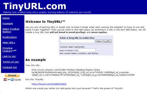 TinyURL Online