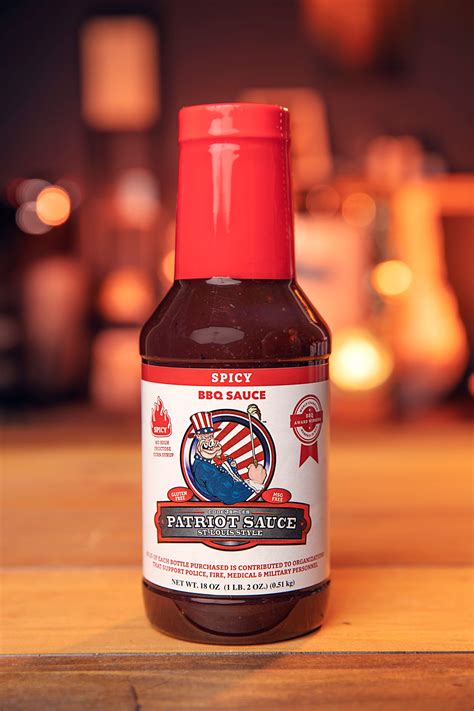 Code 3 Spices- Patriot Sauce- Spicy - 18oz - Collinsville BBQ Supply