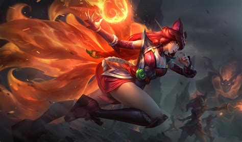 Ahri(アーリ) チャンピオンデータ | LoL日本語攻略ノート