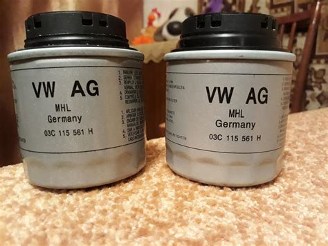 VAG OEM 03C 115 561 H подделка? - Масляные фильтры - Форум oil-club.ru ...