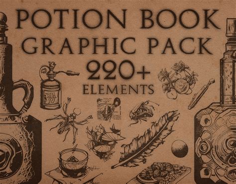 Potion Book Graphic Pack :: Behance