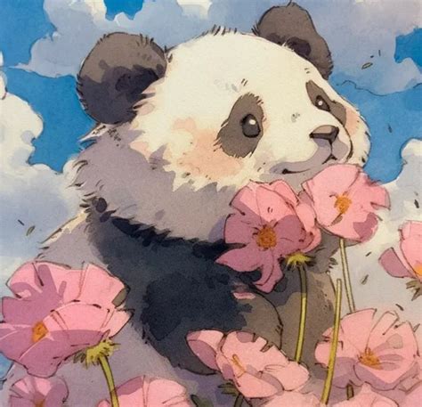 Pin de 心琳 蔣 en 999 | Dibujos kawaii, Arte de panda, Ilustraciones
