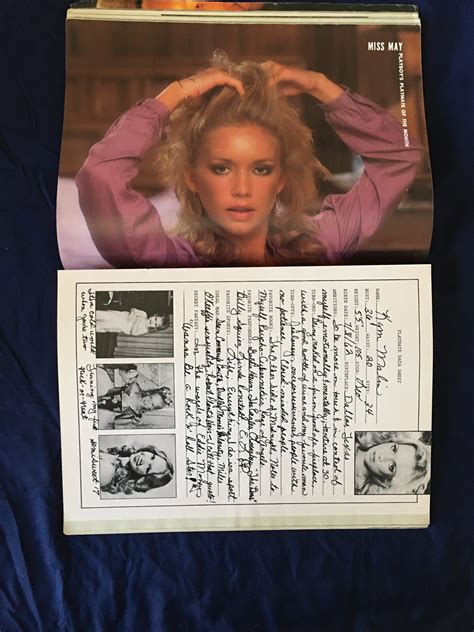 Playboy May 1982 Playmate Kim Malin Billy Joel Beauty & The Badge Karen