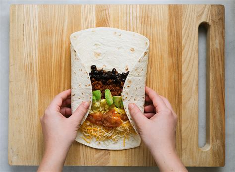 How to Fold a Burrito So None of Your Filling Falls Out — Eat This Not That
