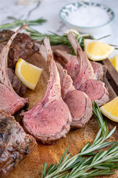 Easy Grilled Rack of Lamb - The Schmidty Wife