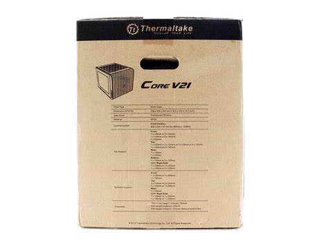 Thermaltake Core V21 Mini-ITX/Mini-ATX PC Case Review