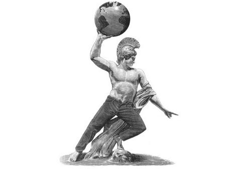 Steven Noble Illustrations: Man Globe