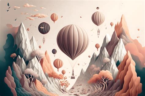 Premium Photo | Amazing landing creative background design