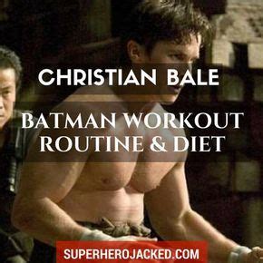 BONUS: Download the FREE Christian Bale Batman Workout PDF We’ve seen A ...