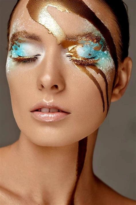pin  drzewkocytrynowe  fam high fashion makeup editorial