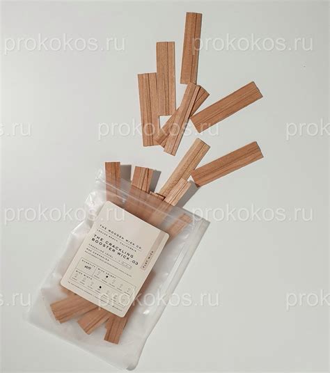 Деревянный фитиль
