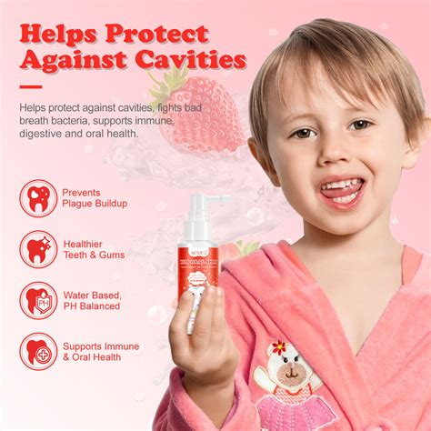 Aliver Kids Oral Spray 40ml, 0-12 Years, Tooth Baby Teeth Treatment ...