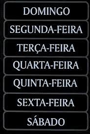 Umbanda pra quem tem fé!: Dias da semana de cada guia / orixá