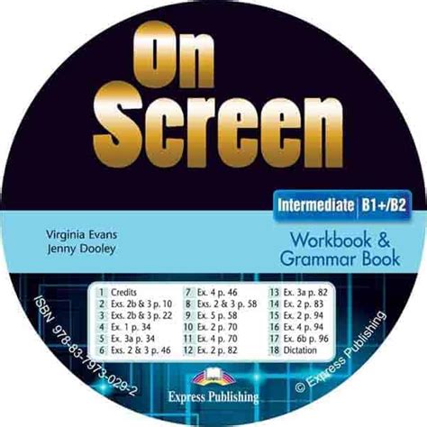 On Screen B1+ B2 Intermediate Workbook Audio CD pdf ebook download