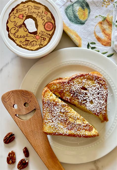 Pumpkin Cheesecake Stuffed French Toast – Pat Cooks