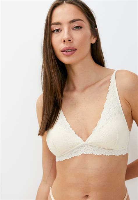 Бюстгальтер UNIQLO без косточек, цвет: бежевый, RTLABZ947801 — купить в ...