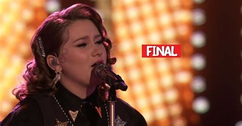 Ruby Leigh the Voice 2023 Finale Voting 19 Dec 2023