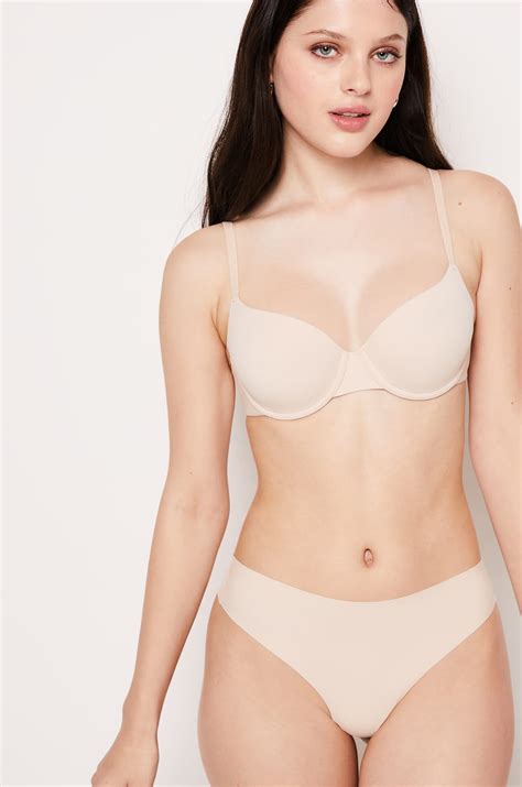 Бюстгальтер №4 - Мягкая чашка с закрытым вырезом PURE FIT® LIN - ETAM