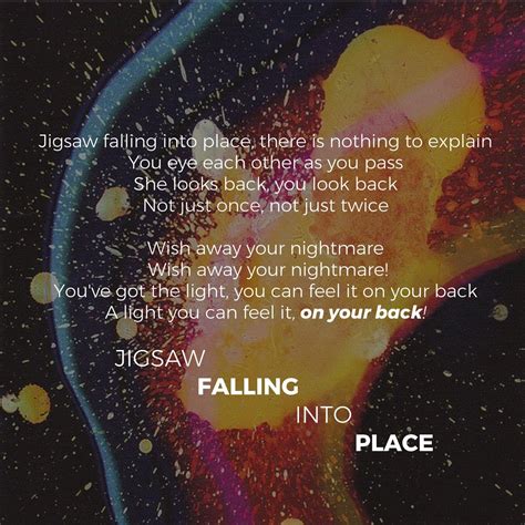 Jigsaw Falling into Place is beautiful : r/radiohead