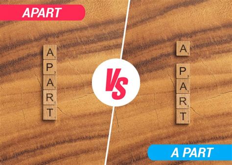 Apart vs A Part - Best Difference