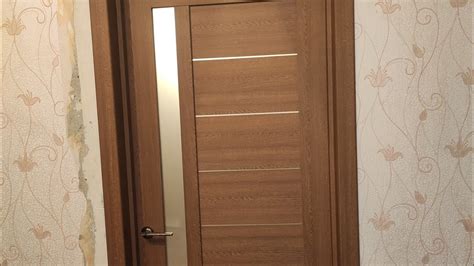 ️ Как установить узкую коробку на толстую стену🤔 Установка двери с ...