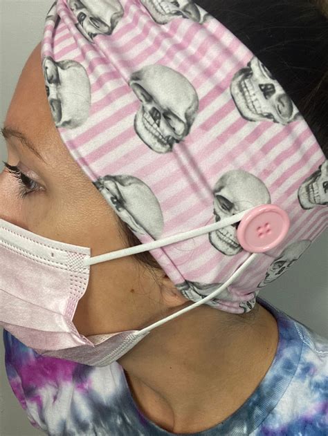 Magnetic Buttons for Headbands Headband With Buttons Mask - Etsy