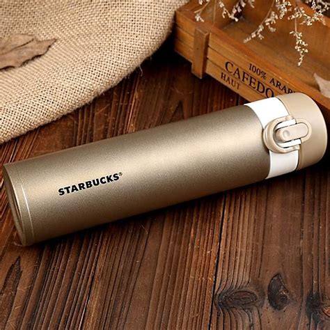 Термокружка Starbucks Старбакс кухоль-термос 380 мл Золота (ID ...