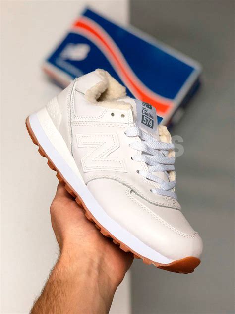 Женские кроссовки New Balance 574 зимние с мехом купить в Спб Мск ...