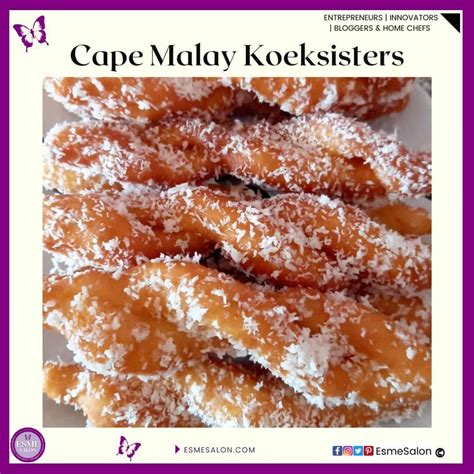 Traditional Cape Malay Koeksisters