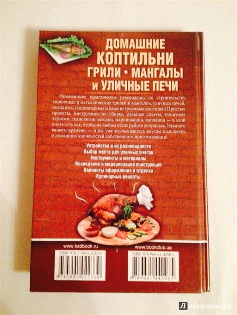 Книга: Домашние коптильни, грили, мангалы и уличные печи - . Купить ...