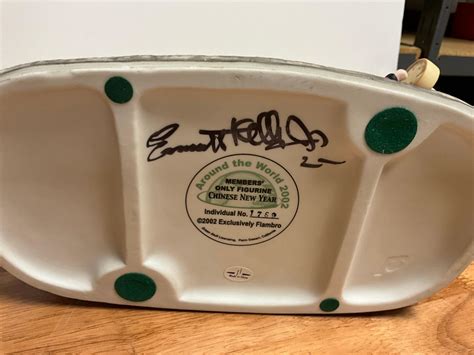 Lot - Signed Emmett Kelly Jr. “Chinese New Year” Figurine 8 x 6 x 10 in