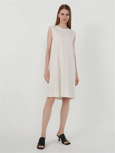 Платье H&M, цвет: молочный. 0980264001. Размер XXL (54), Женский, На ...