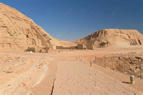 Nubian Temples Abu Simbel And Nefertari An Overall View Photo ...