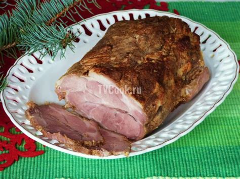 Свиная шейка в духовке вкусный рецепт с фото пошагово и видео - TvCook.ru