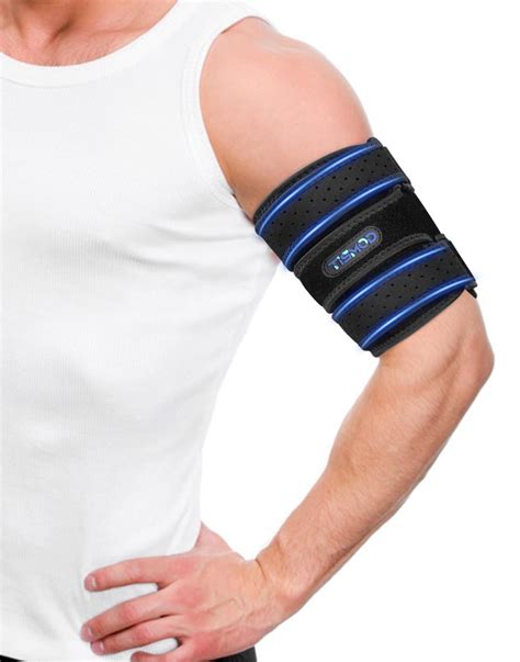 Snapklik.com : TISMOD Brace Compression Bicep Tendonitis Sleeve Support