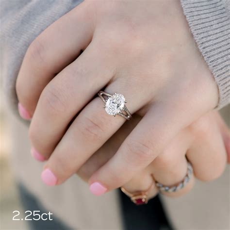 Split Shank Solitaire Diamond Engagement Ring