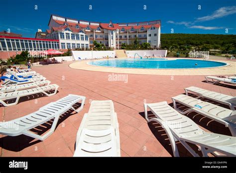 Swimming pool, resort Stock Photo - Alamy