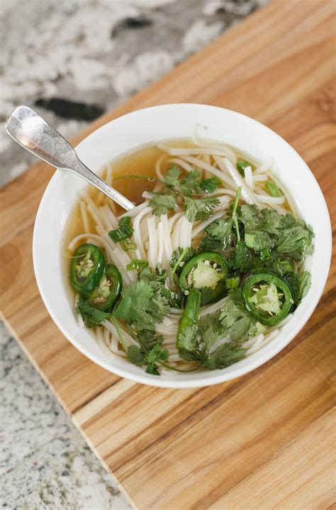 Chicken Pho Soup Recipe | Elizabeth Rider