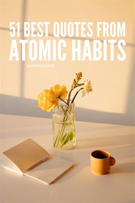 motivating atomic habits quotes  james clear