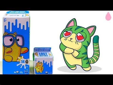 СЮРПРИЗ Lost Kitties КОТЯТА ПОТЕРЯТА в МОЛОКЕ Лост Китис Hasbro ...