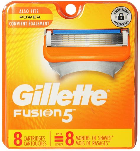 Gillette Fusion 5 Power Cartridges 8 ea - Walmart.com