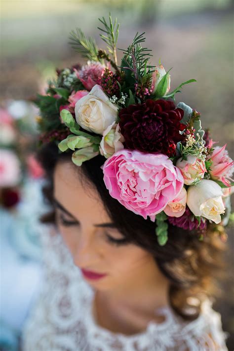 Boho Pins: Top 10 Pins of the Week - Flower Crowns - Boho Weddings For ...