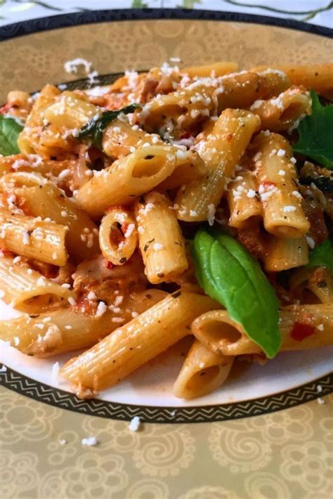 Изумительная паста пенне с курицей | Пенне, Паста пенне, Национальная еда