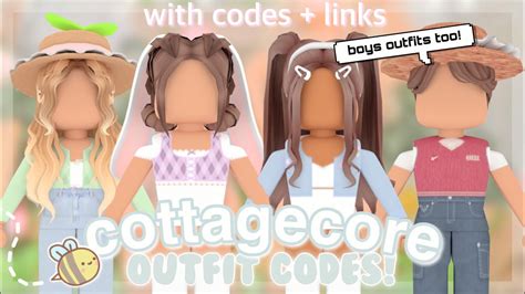 aesthetic roblox cottage core/SPRING outfits! *WITH CODES + LINKS ...